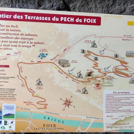 Hebergements Entiers Two Homes T1 Bas Or T1 Haut -Aux Terrasses Du Pech フォワ エクステリア 写真