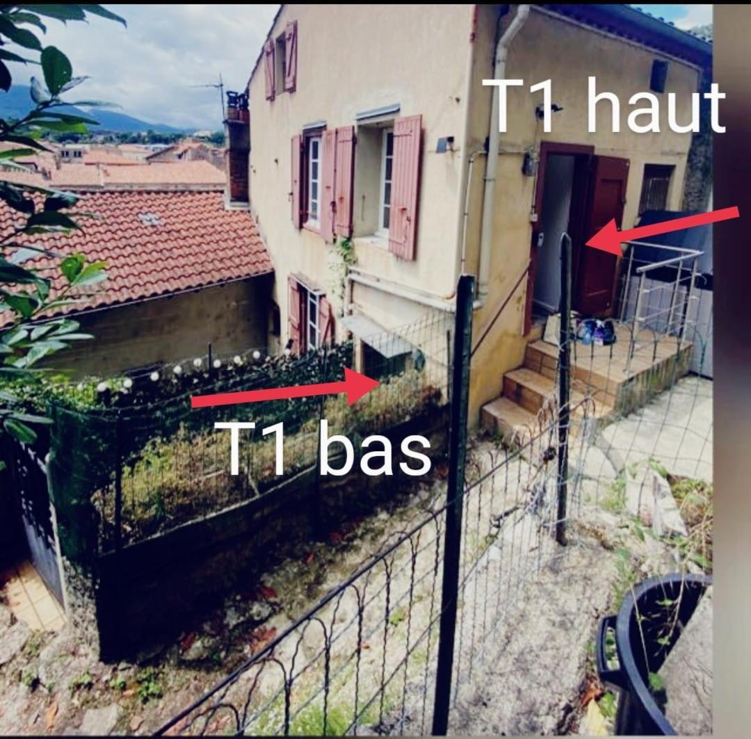 Hebergements Entiers Two Homes T1 Bas Or T1 Haut -Aux Terrasses Du Pech フォワ エクステリア 写真