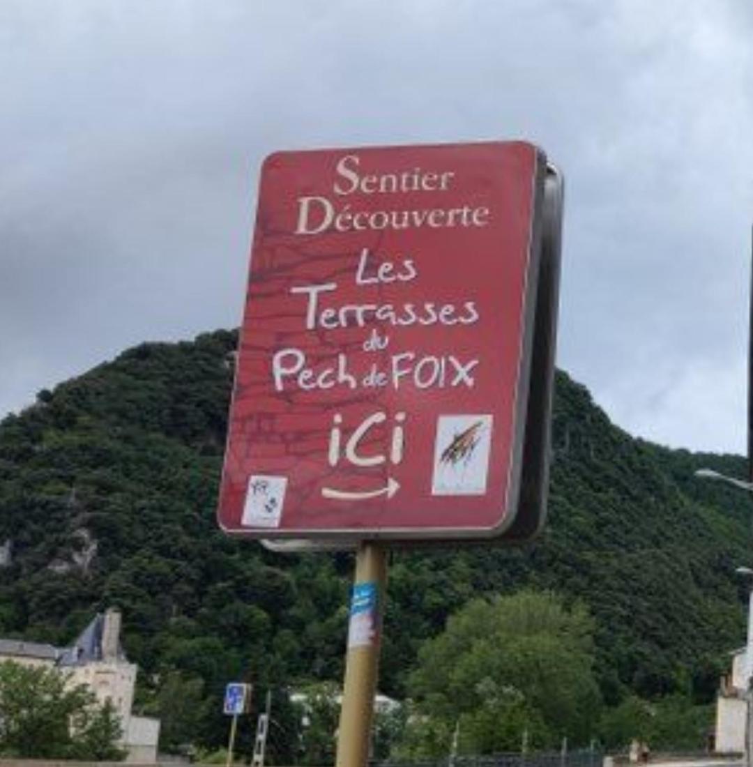 Hebergements Entiers Two Homes T1 Bas Or T1 Haut -Aux Terrasses Du Pech フォワ エクステリア 写真